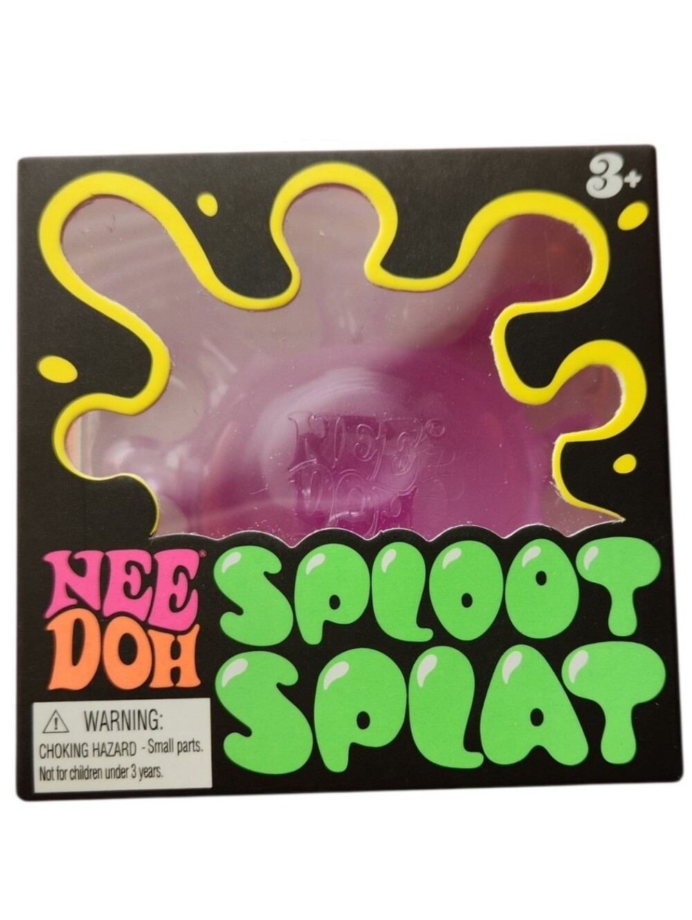 NEW NeeDoh SplootSplat! Purple Blob Extensions Squeezy Squishy Stress Fidget.